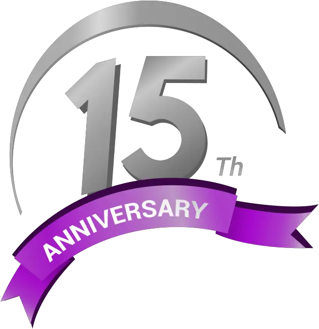  Download 1 15th Anniversary Logo Png Png Image With No 15 Anniversary Logo Png Anniversary Png