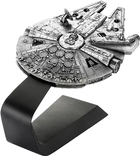  Millennium Falcon Pewter Collectible Royal Selangor Png Millennium Falcon Png