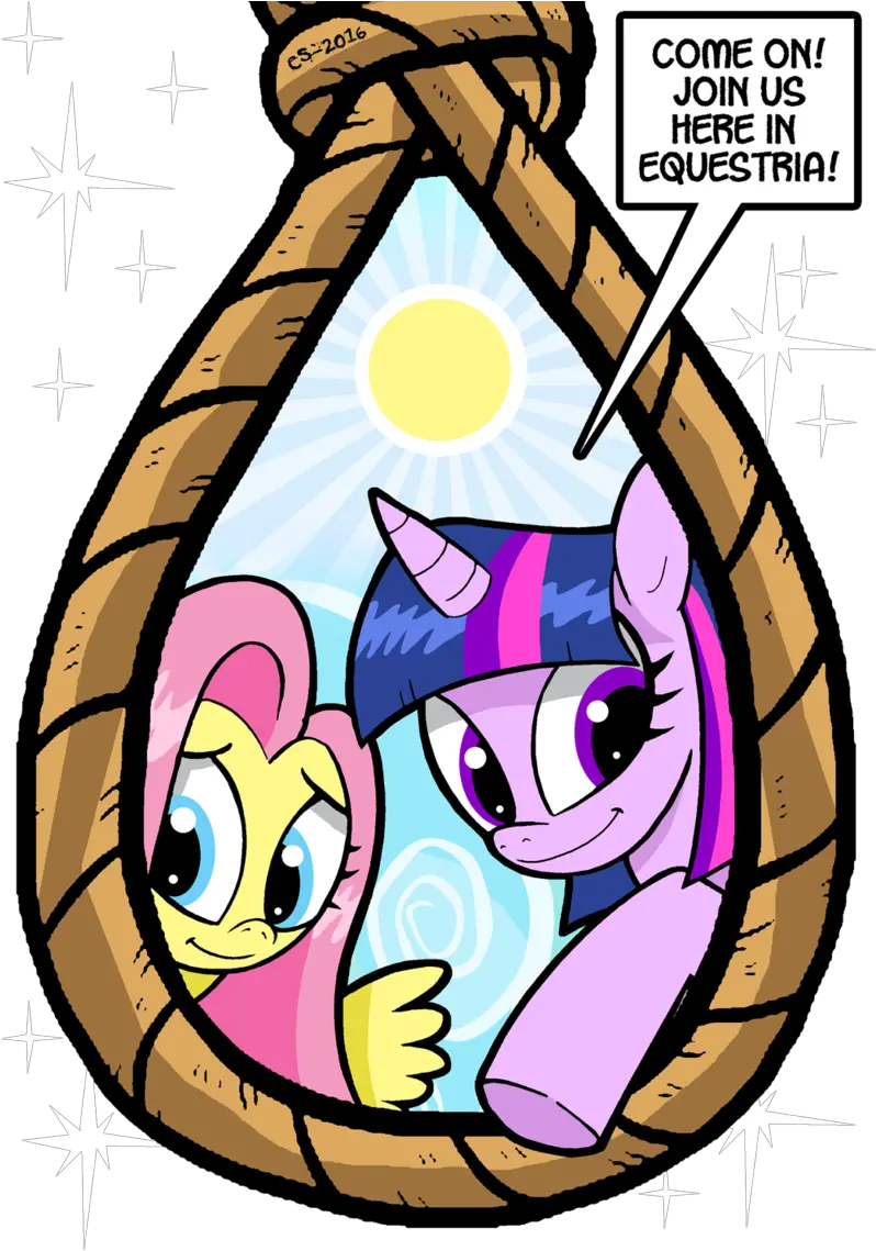  Trap Clipart Noose Come Join Us In Equestria Png Noose Transparent Background