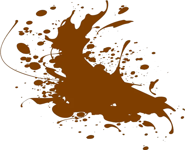  Mud Splash Clipart Brown Paint Splash Png Chocolate Splash Png