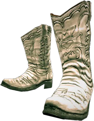  White Cowboy Boots Dead Rising Wiki Fandom Snow Boot Png Cowboy Boot Png