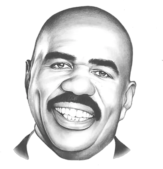  Steve Harvey T Celebrity Drawings Png Steve Harvey Png