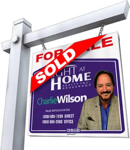  Selling Your Home Charlie Wilson Right At Home Realty Png For Sale Sign Png