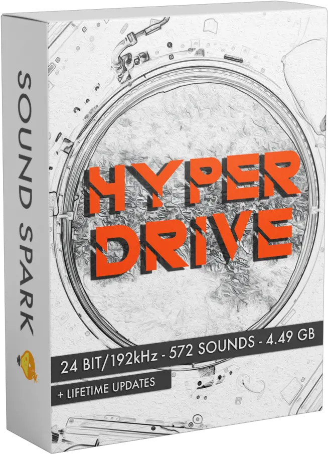  Hyperdrive U2014 Sound Spark Llc Book Cover Png Futuristic Png