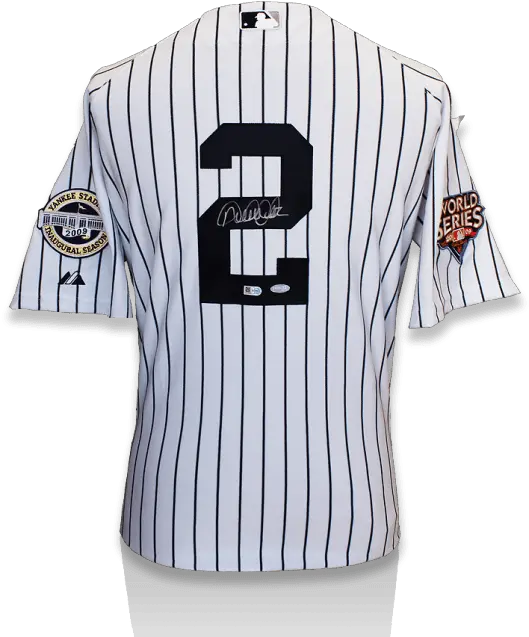  New York Yankees Jersey Transparent Png Derek Jeter 2009 World Series Jersey Yankees Png