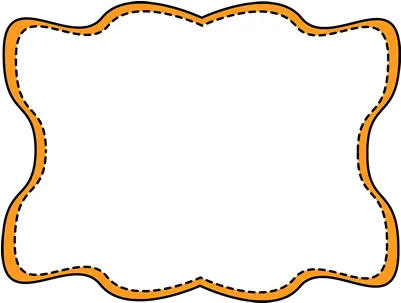  Orange Frames Png Template Free Pic Friction And Non Friction Fram Png