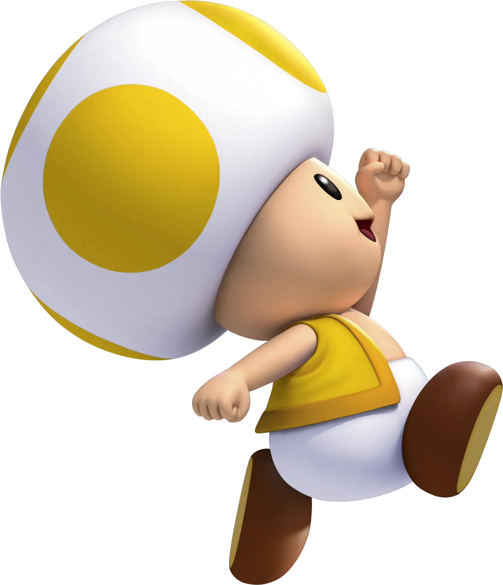  New Super Mario Bros Wii Yellow Toad Super Mario Bros Toad Png Toad Transparent