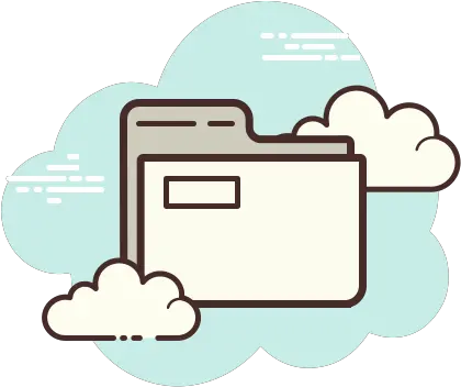  Folder Icon In Cloud Style Cute Travel Icon Png Google Drive Folder Icon