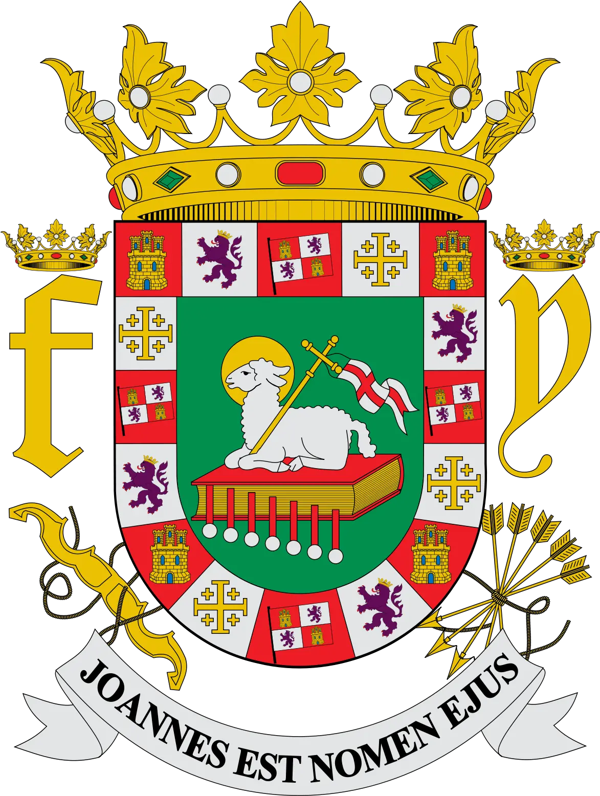  Fileescudo De Puerto Rico 1svg Wikimedia Commons Puerto Rico Coat Of Arms Png Puerto Rican Flag Png