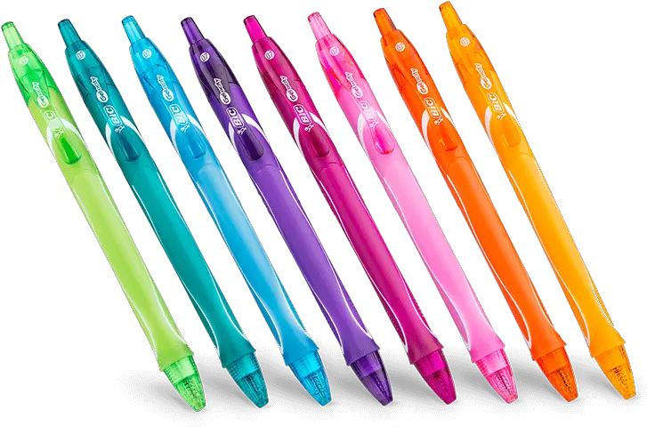  Bic Gel Pens Transparent Background Png Bic Pen Logo