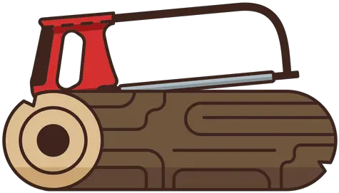  Lumberjack Saw Single Icon Horizontal Png Single Icon Images