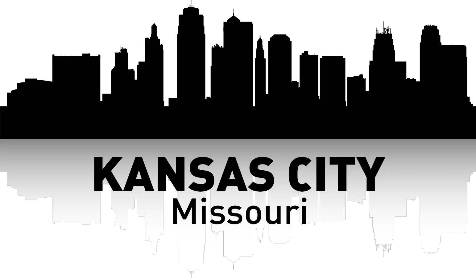  Transparent Kansas City Skyline Silhouette Clip Art Kansas City Skyline Silhouette Png Skyline Png