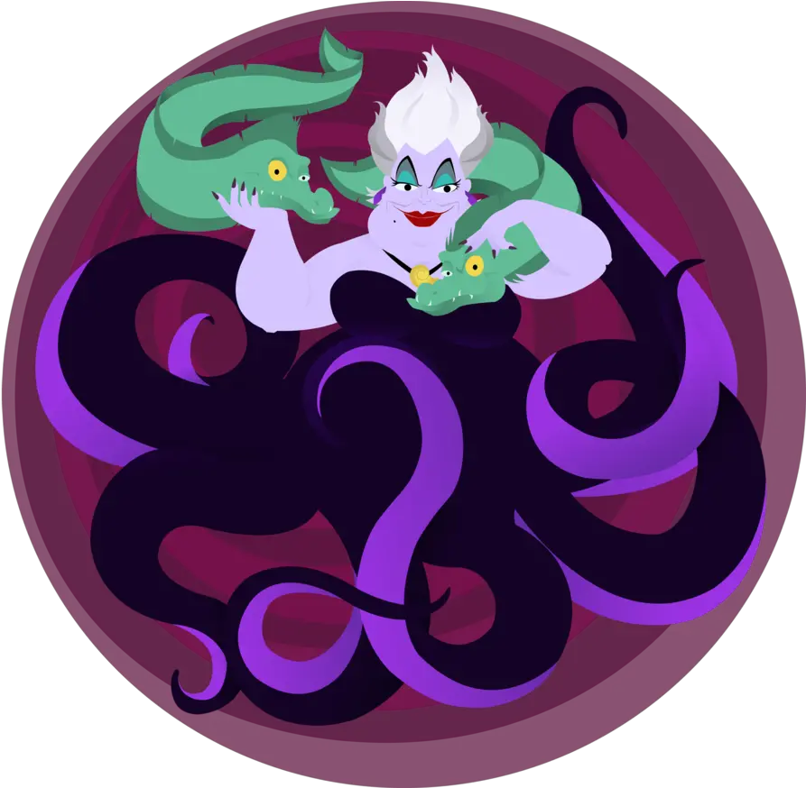  Ursula Pictures Images Ursula Clipart With Ariel Png Ursula Png