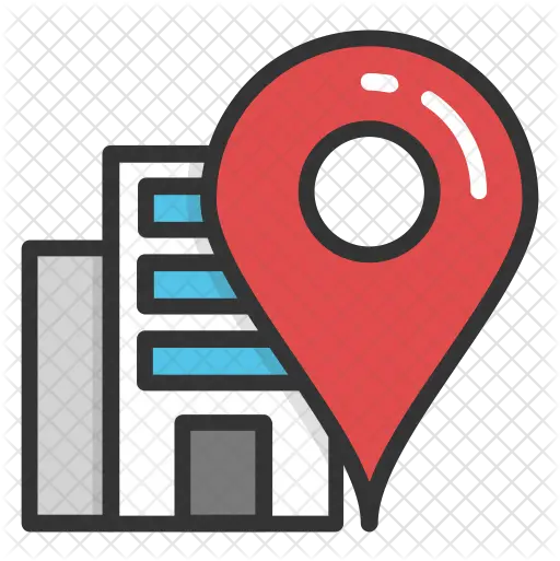  Building Location Icon Png Transparent