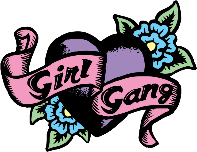  Girl Gang Special Edition Womenu0027s T Shirt Girl Gang Logo For Girls Gang Png Gang Png