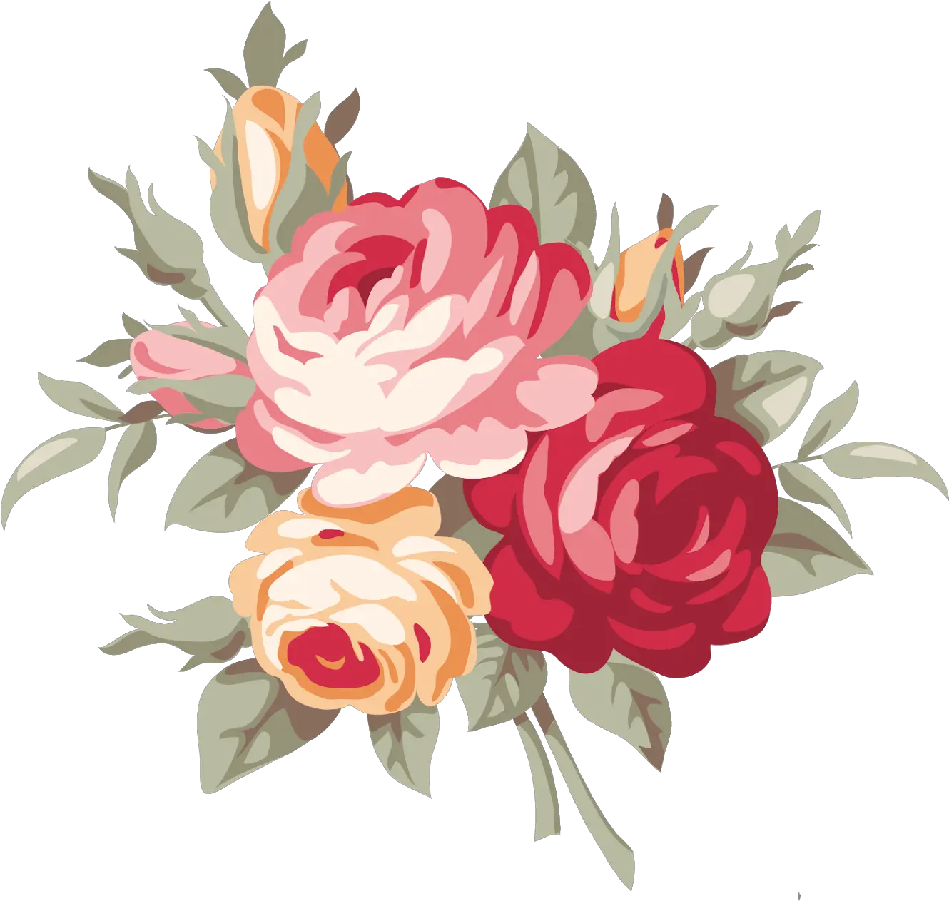  Png Floral Picture 635097 Transparent Background Flowers Png Arabescos Png