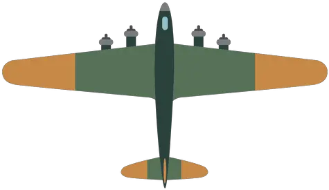  B 17 Aircraft Top View Icon Aircraft Png Top Aircraft Icon