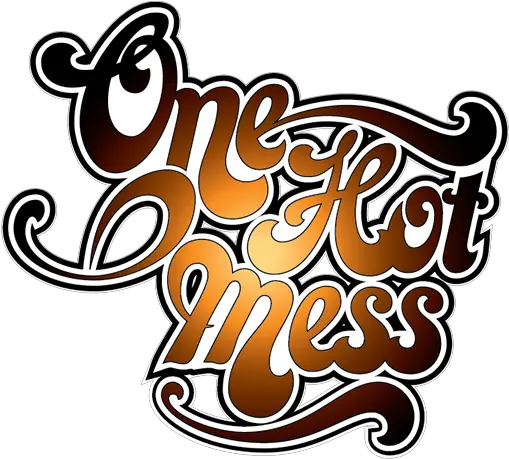  One Hot Mess Hot Mess Logo Png Mess Icon