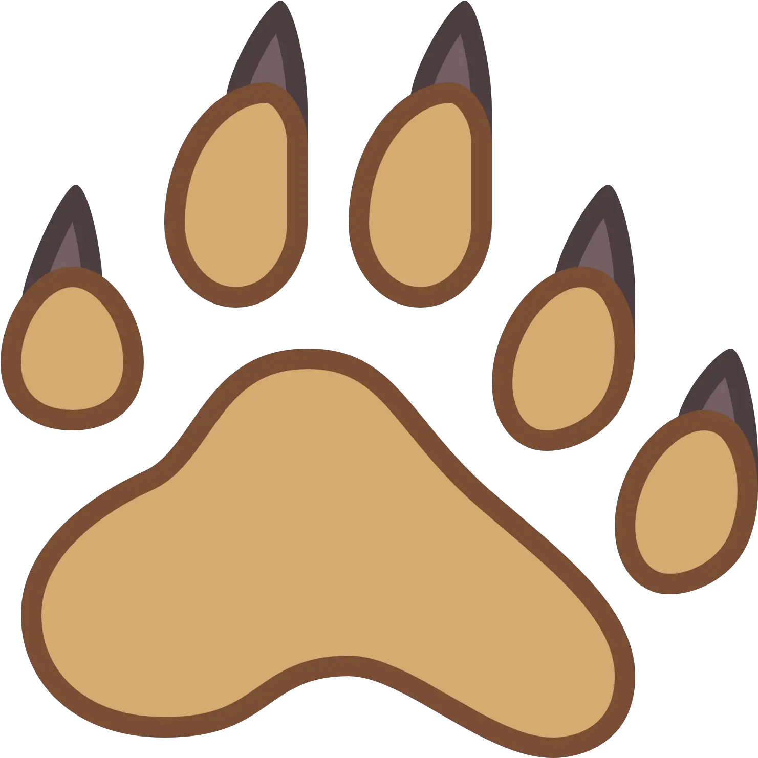  Bear Footprint Group Icon Free Download Icon Footprint Brown Bear Paw Prints Png Bears Icon