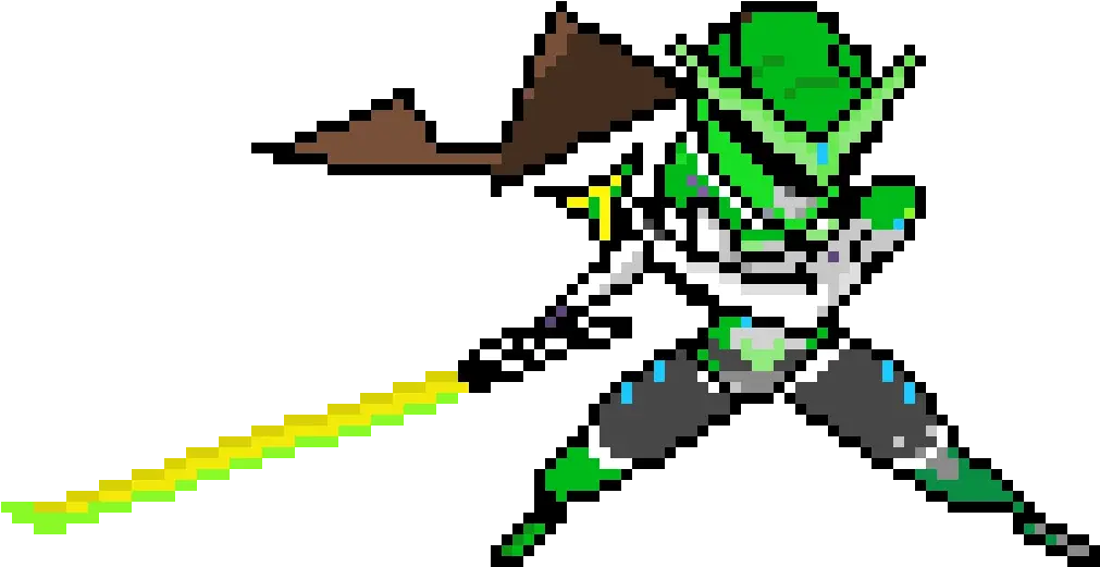  Pixel Art Gallery Genji Pixel Art Png Genji Ult Icon