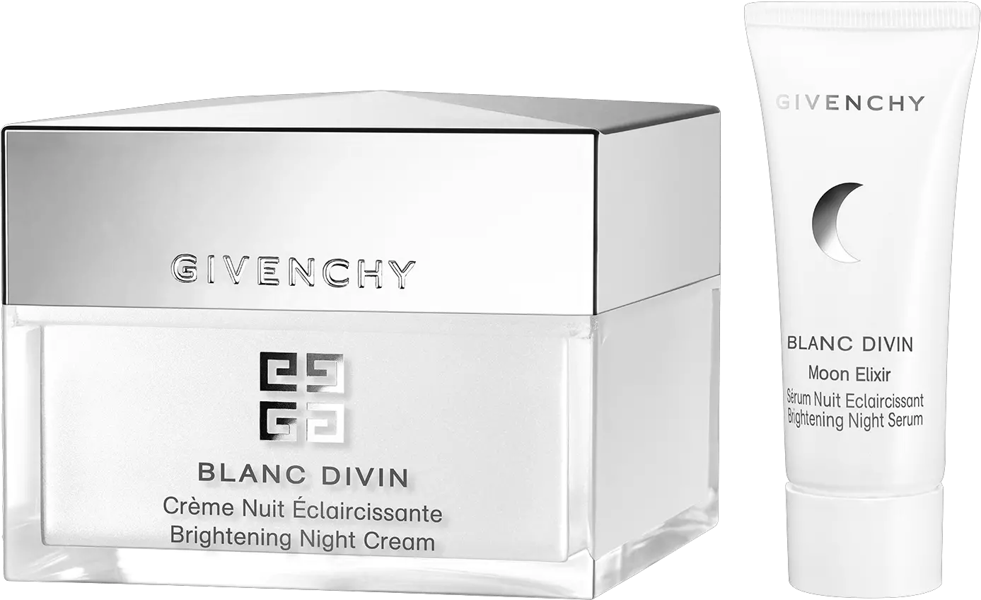  Blanc Divin U2022 Night Cream And Moon Elixir Brightening Cosmetics Png Lightening Png