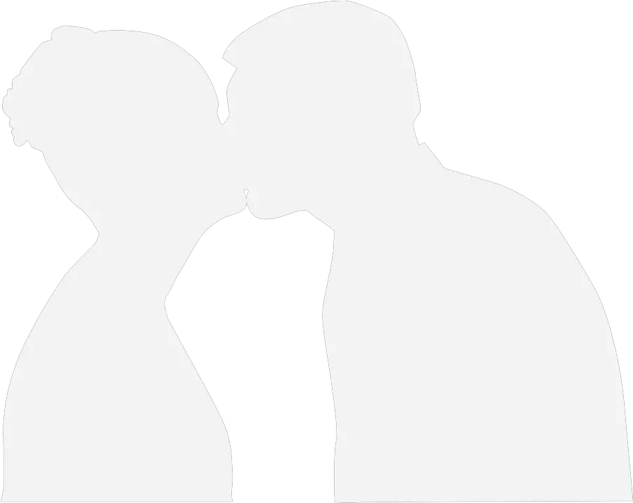  Couple Kissing Silhouette Free Vector Graphic On Pixabay Gambar Kiss Animasi Png Couple Png