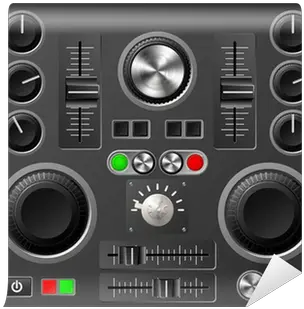  Wall Mural Sound Board Or Studio Controls Pixersus Png Sound Board Icon