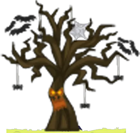  Download Halloween Tree Illustration Png Halloween Tree Png