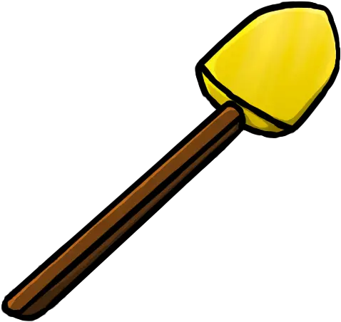  Shovel Gold Icon Minecraft Shovel Png Shovel Transparent