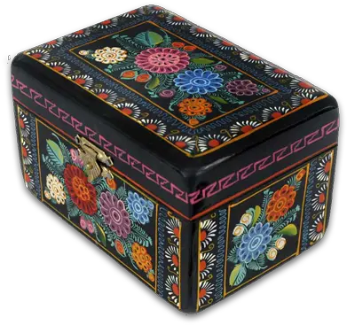  Mexican Folk Painting Olinalá Denominacion De Origen Png Mexican Flowers Png