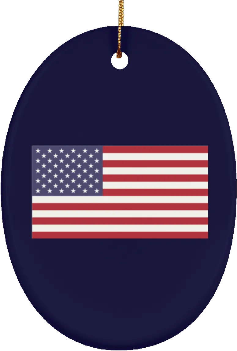  Download Usa Flag Ceramic Oval Ornament Usa Flag Png Image Support Our Troops America Flag Icon