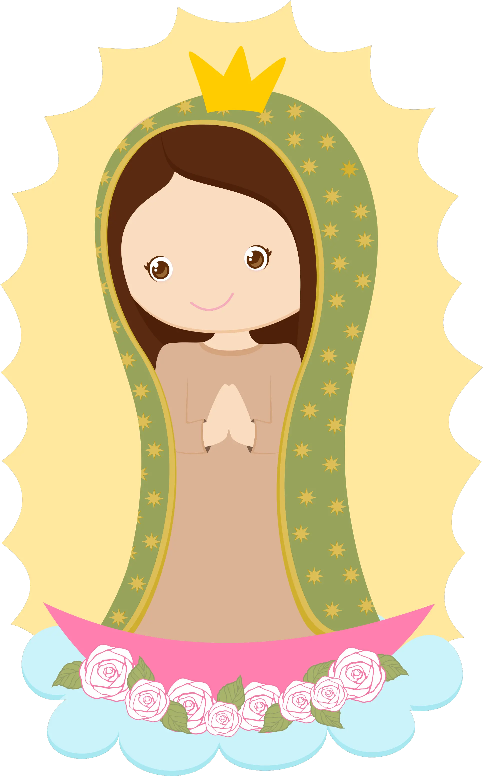  Virgen De Guadalupe Cute Virgen De Guadalupe Cartoon Png Virgen De Guadalupe Png