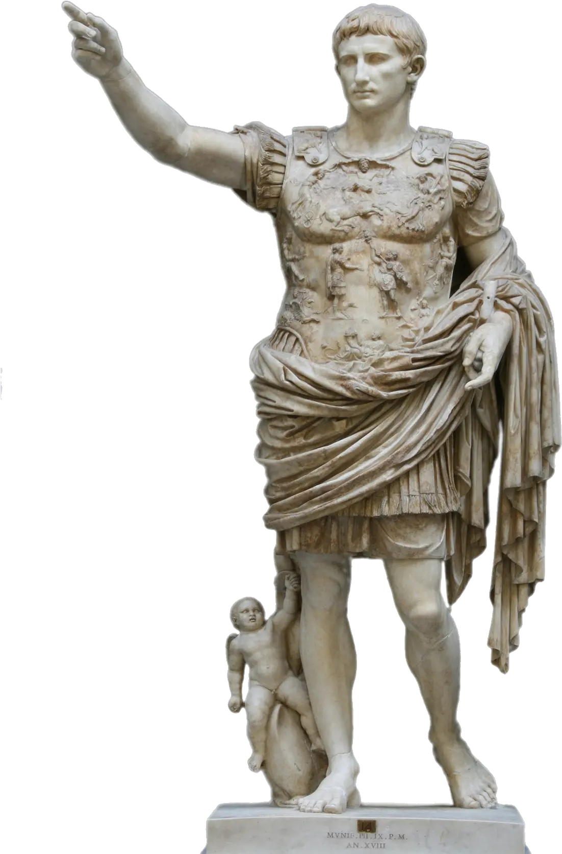  Statue Augustus Statue Png Sculpture Png