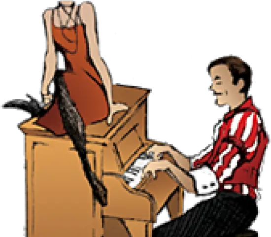  Download Piano Clipart Ragtime Sitting Png Piano Clipart Transparent