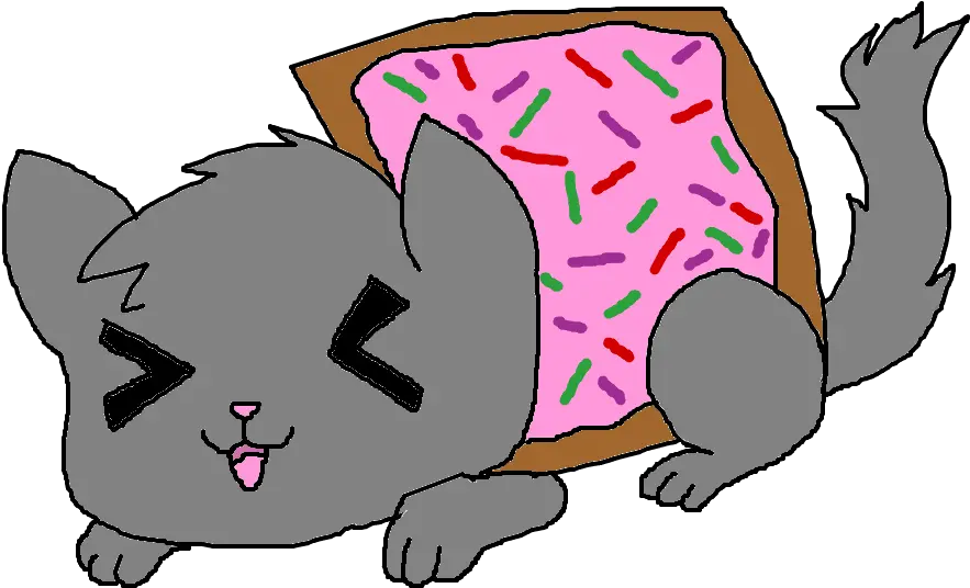  Cat Gif Cat Gif Png Background Nyan Cat Transparent