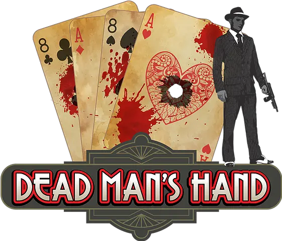  Dead Mans Hand Illustration Png Hand Logo