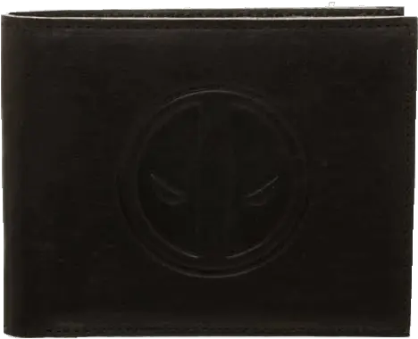  Marvel Deadpool Leather Bi Fold Wallet Wallet Png Deadpool Logo