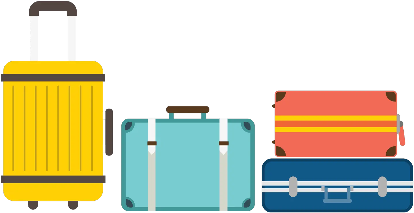  Luggage Clip Graphic Royalty Free Luggage Illustration Png Luggage Png