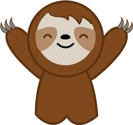  Cartoon Sloth Png 5 Image Sloth Clipart Sloth Png