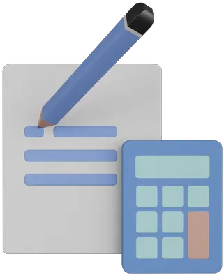  Premium Bookkeeping 3d Illustration Download In Png Obj Or Hard Book Keeping Icon