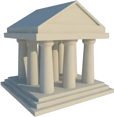  House 3d Model Download Ancient Rome Png 3d File Icon