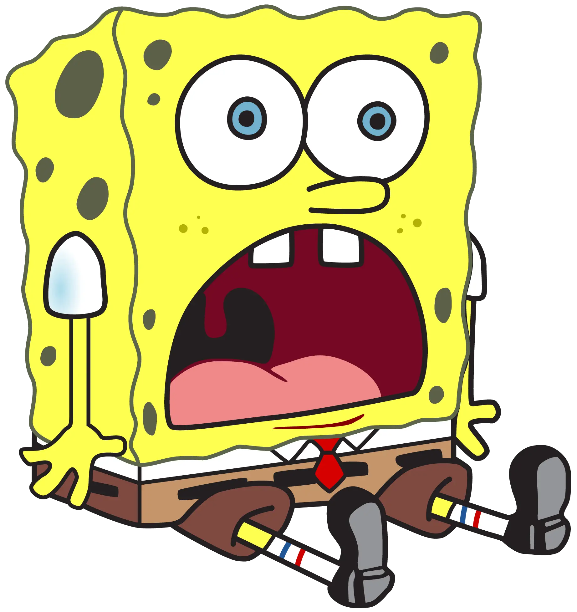  Spongebob Pointing Png