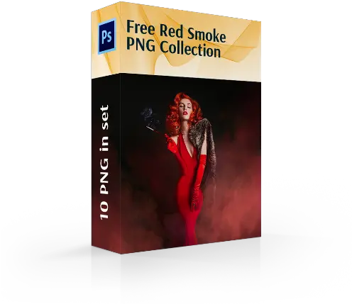  Red Smoke Png Album Cover Effect Png