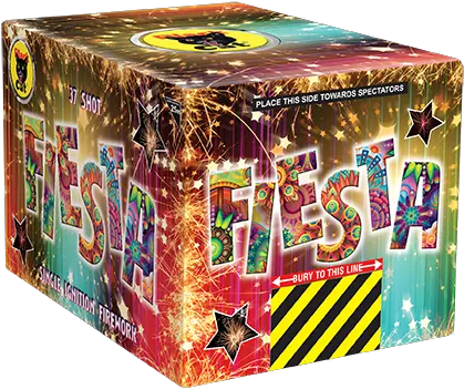  Fiesta By Black Cat Fireworks Jordans Box Png Fiesta Png