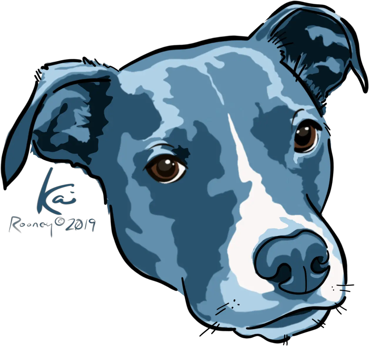  Kai By Lyn Gabriel Rooney On Dribbble Staffordshire Bull Terrier Png Gabe The Dog Png