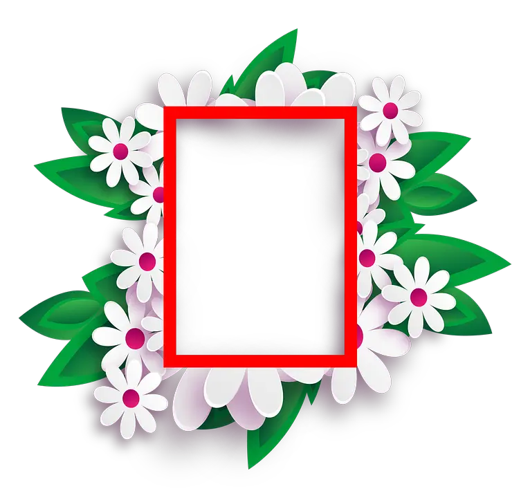  Transparent Background Flowers March Happy Feast Day Background Png Frame Design Png