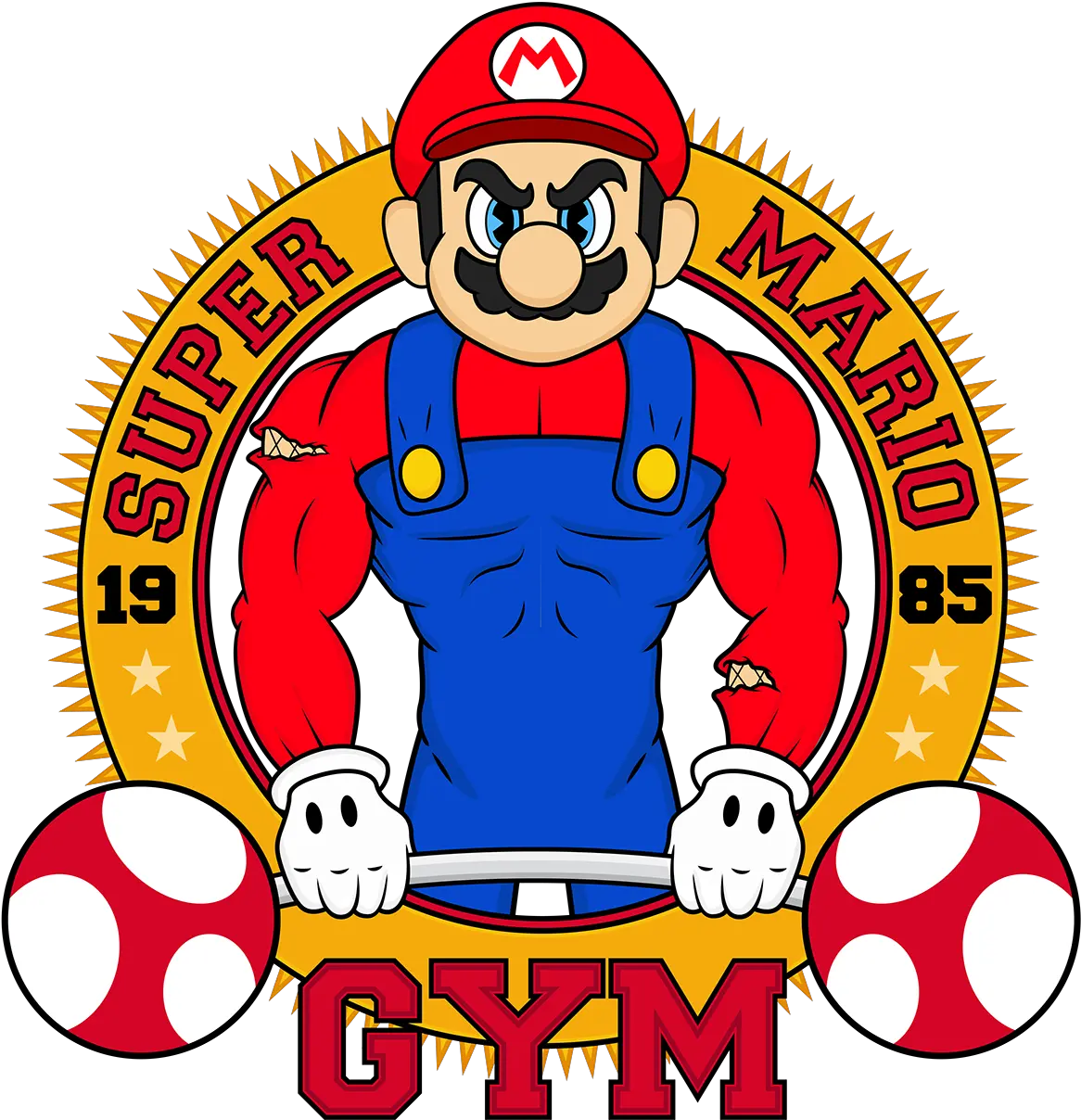  Gym Parody Logos Mario Bros Pesas Png Gym Logos