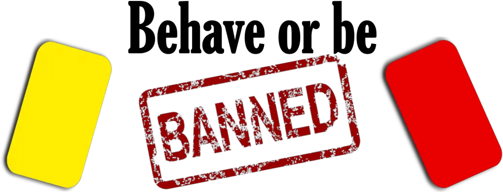  Behave Or Be Banned Transparent Png Banned Stamp Banned Transparent