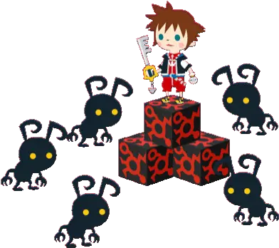  Sora Vs Heartless Kingdom Hearts Coded Sticker Gif Kingdom Hearts Heartless Gif Png Kingdom Hearts Transparent