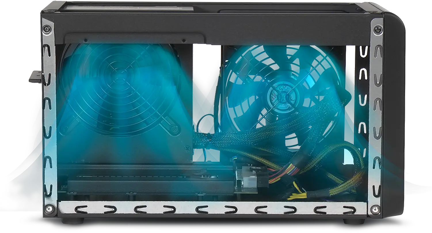  Egpu Breakaway Box 750750ex Sonnet Sonnet 750ex Egpu Breakaway Box Png Fan Icon On Computer Case